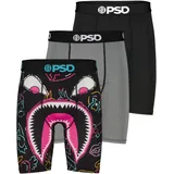 PSD Underwear Wf Scribe Boxershorts mehrfarbig XL 3er Pack