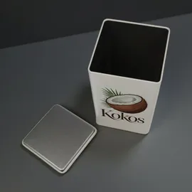 speecheese Kokos Kokosnuss mit Palmenblättern Dose mehrfarbig 0,9 l