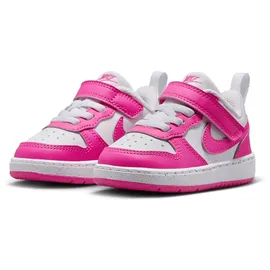 Nike Court Borough Low Recraft Kids White/Laser Fuchsia 22
