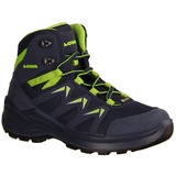 Lowa Innox Pro GTX Mid Junior Stahlblau/Limone 35