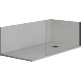 MIRLO Duschrückwand Nexo grau 70x180cm