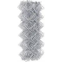 vidaXL Maschendrahtzaun Silber 10 x 0.4 m Galvanisiertes Stahl vidaXL