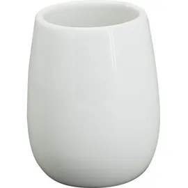 Trendline Zahnputzbecher Adoro Weiß Zahnbürstenhalter Badbecher Becher