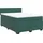 vidaXL Boxspringbett 160 x 200 cm Dunkelgrün