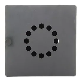 Rottner Tresor ROTTNER Key Point 10 Schlüsselkasten schwarz mit 10 Haken, 22,0 x 5,0 x 22,0 cm, 1 St.