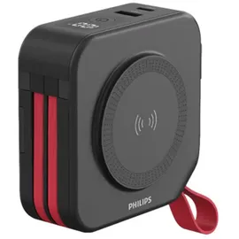 Philips Powerbank 10000mAh mit Reiseadapter