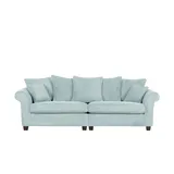 Sofa.de Big-Sofa 264 cm 3-Sitzer türkis/petrol