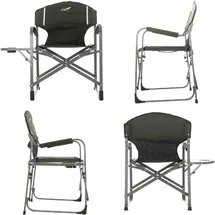 VCM Campingstuhl 2er Set Schwarz