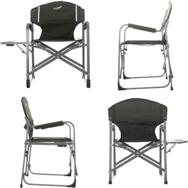 VCM Campingstuhl 2er Set Schwarz