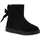 VAN HILL Damen Winter Boots Stiefeletten Bequeme Schuhe 216559 Schwarz, 39 - 39