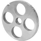 WolfCut Fleischwolfscheibe, Lochscheibe aus Inox Stahl Größe 5 in 16,0 mm Bohrung von WOLFCUT