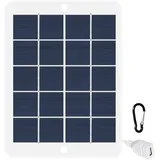 Monokristallines Solarpanel Mit 5v-usb-ausgang, Tragbares Solar-handyladegerät Für Outdoor-aktivitäten Wie Camping Und Klettern, 10w