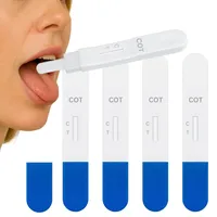 5 x SalyvGenics Nikotin Speicheltest | Schnelltest für Nikotin (Cotinine) im Speichel | Vape-Testkit Dampfen Testkit
