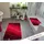 KLEINE WOLKE Badteppich Ocean Granat 120 x 70 cm
