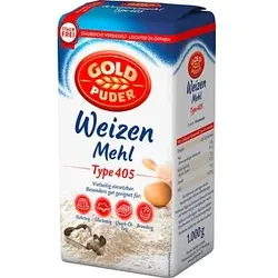 GOLDPUDER Weizenmehl Type 405 1,0 kg