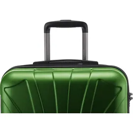 suitline Koffer-Set 3-tlg. grün