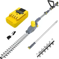 FANZTOOL Akku Teleskop Heckenschere inkl. 1 x 2,0 Ah