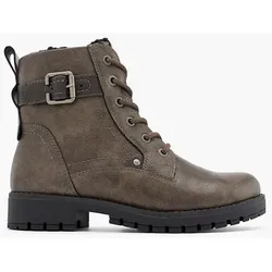 Komfort Schnürboots - Damen - braun