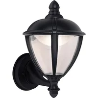ECO-Light LED Außenwandleuchte UNITE schwarz 26,1x16,5x19,8cm Lutec 2601-BL Eco-Light