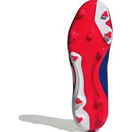 adidas Predator League Laceless FG Lucid Blue / Cloud White / Solar Red 47 1/3