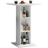 VCM Bartisch Standos 70 x 108 x 70 cm Weiß
