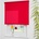 Bella Casa Seitenzugrollo, Kettenzugrollo, 180 x 62 cm, rot