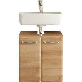 Saphir Waschbeckenunterschrank Quickset 318 60 x 53 x 33 cm Braun