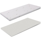 MiaSuite i sogni italiani Topper aus Memory Foam - Höhe 3 cm, Abziehbar, Bezug Aloe Vera, Medizinprodukt