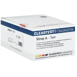 CLEARTEST Streptokokken-Schnelltest 20 St.