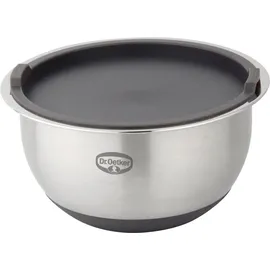 Dr. Oetker Rührschüssel "Backspaß" in Silber/ Grau - 3 l | Gr.: onesize