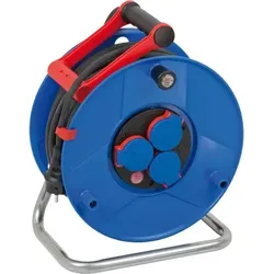 Garant IP44 Kabeltrommel, 40m - Spezialkunststoff, blau