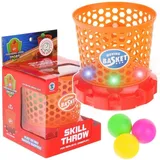 nobo kids Arcade-Spiel: Basketball mit fliegendem Kissen, Schwebeball beim Wurf auf den Korb