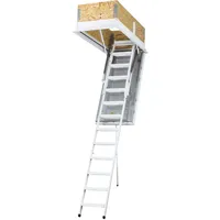 Wippro Dachbodentreppe Isotec Brandhemmend Lukenmaß 120x70cm