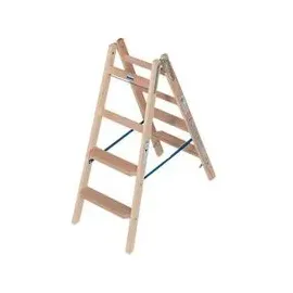 Krause Holz Stufen-Doppelleiter 2 x 4 Stufen 818317