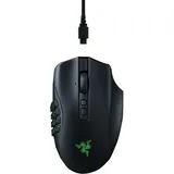 Razer Naga V2 Pro - Kabellose MMO-Gaming-Maus Schwarz