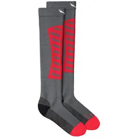 Salewa Sella Dryback Alpine Merino Half Lange Socken - Grey Melange - EU 36-38