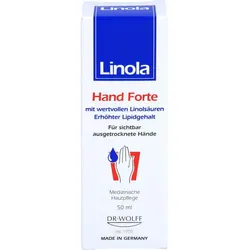 Dr. August Wolff Arzneimittel LINOLA Hand Forte Creme Handcreme 50 ml 