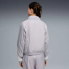Puma Sport Relaxed Jacke mit Reißverschluss L vibrant Silver