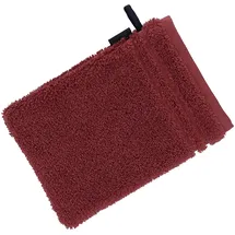VOSSEN Vienna Style Supersoft Waschhandschuh 16 x 22 cm terra