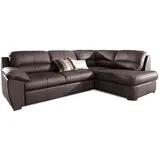 Cotta Ecksofa »Dani L-Form«, wahlweise mit Bettfunktion & Bettkasten braun
