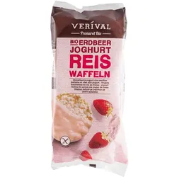 Verival Reiswaffeln Erdbeer-Joghurt glutenfrei 100 g