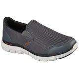 Slip-On FLEX ADVANTAGE Slipper Schhlupfschuh Komfortschuh mit Air Cooled Memory Foam Gr 48 5 anthrazit-orange 78421444-48 5
