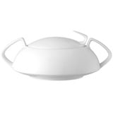 Rosenthal Schale TAC Gropius Weiss Schüssel mit Deckel 1,6l, Porzellan, (Schüsseln & Schalen) bunt|weiß