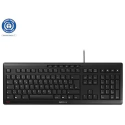 Cherry STREAM KEYBOARD 2019 USB-A, Schwarz - Kabelgebundene Tastatur