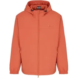 EA7 für Herren. 7M000155_AF13549 Orangefarbene Blousonjacke (L), Lässig, Polyamid