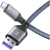 Sonero USB-C auf USB-A Ladekabel, - USB 2.0 Super-Fast