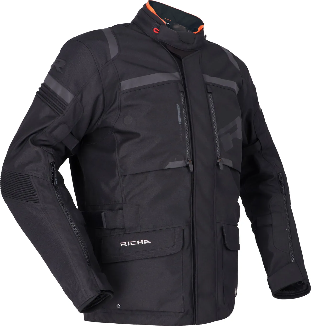 Richa Brutus GTX, Textiljacke Gore-Tex - Schwarz - M