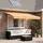vidaXL Einziehbare Markise Sand 3,5 x 2 m gelb