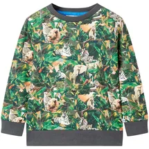 vidaXL Kinder-Sweatshirt Dschungel-Motiv 140