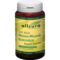 MEERESALGEN Konzentrat Rotalgen m.nat.Calcium Kps. 100 St.